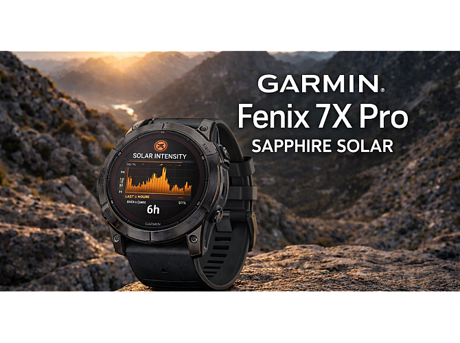 Garmin Fenix 7X Pro Sapphire Solar – multisportowy smartwatch bez kompromisów