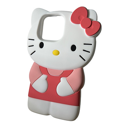 Etui Hello Kitty na iPhone'a 15 Pro Max białe - 1
