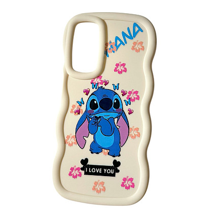 Etui z motywem Disney Stitch do Samsunga A25 - 1