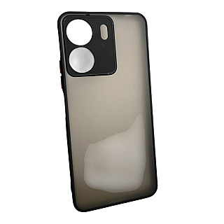 Etui silikonowe do POCO C65 Matte Black