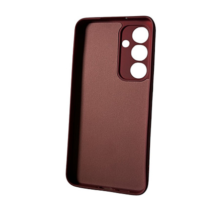 Etui silikonowe do Samsung S24 FE Wine Red - 2