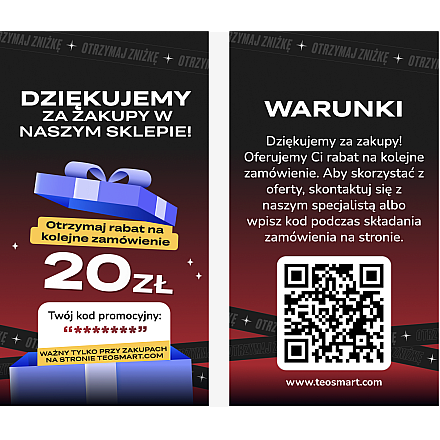 Bon rabatowy 20 zł na kolejne zakupy - 1