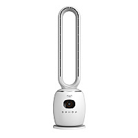 Adler AD 7344 Wentylator Wieżowy Bezłopatkowy 60W Biały 23 cm Oscylacja 60°
