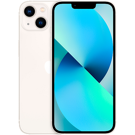 Smartfon APPLE iPhone 13 6.10" 128GB Starlight - Biały  - 1