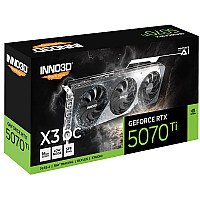 Karta Graficzna INNO3D GeForce RTX 5070 Ti X3 OC 16GB GDDR7 256-bit HDMI 3x DP