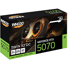 Karta Graficzna INNO3D GeForce RTX 5070 Twin X2 OC 12GB GDDR7 192-bit HDMI 3x DP