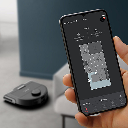 Robot Sprzątający Tefal X-Plorer S240 + AI 8000 Pa 120 min Aktywne Mopowanie - 10