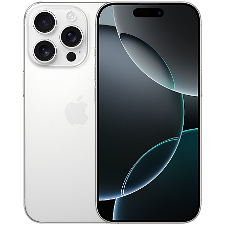 Smartfon Apple iPhone 16 Pro 5G 256GB 6,9" Tytanium Biały Titanium White - 1