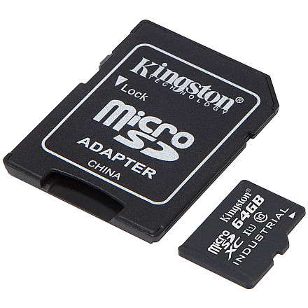 Karta Pamięci KINGSTON 64GB microSDXC Endurance 95R/30W C10 A1 UHS-I Tylko Karta - 1