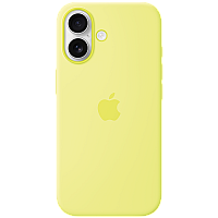 Etui Plecki Silikonowe Apple do iPhone 17 z MagSafe Neon Yellow Neonowy Żółty Oryginał