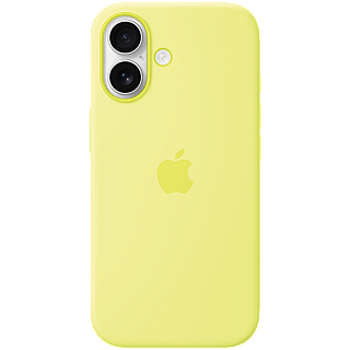 Etui Plecki Silikonowe Apple do iPhone 17 z MagSafe Neon Yellow Neonowy Żółty Oryginał