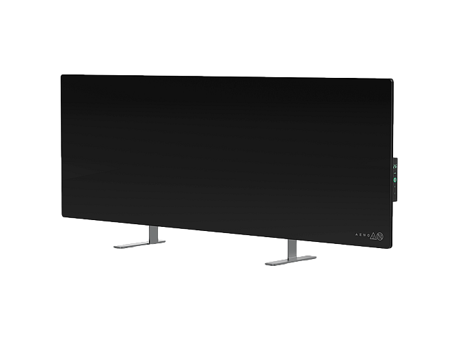 Grzejnik Elektryczny AENO GH4S Energooszczędny Premium Eko Smart 700W Aplikacja + Przyciski Czarny