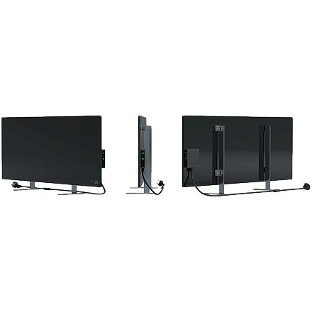 Grzejnik Elektryczny AENO GH4S Energooszczędny Premium Eko Smart 700W Aplikacja + Przyciski Czarny - 4