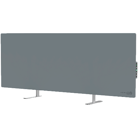 AENO GH2S Grzejnik Elektryczny Energooszczędny Premium Eko Smart 700W Aplikacja + Przyciski Szary - 1