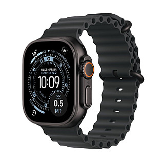 Apple Watch Ultra 3, GPS + Cellular 49mm Tytan Black Czarny Koperta, Pasek Ocean Band Black Czarny