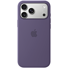 Etui Plecki Silikonowe Apple do iPhone 17 Pro Max z MagSafe Purple Fog Mleczny Fiolet Oryginał