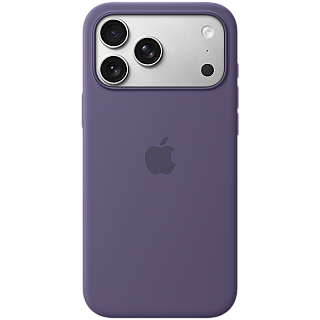 Etui Plecki Silikonowe Apple do iPhone 17 Pro Max z MagSafe Purple Fog Mleczny Fiolet Oryginał