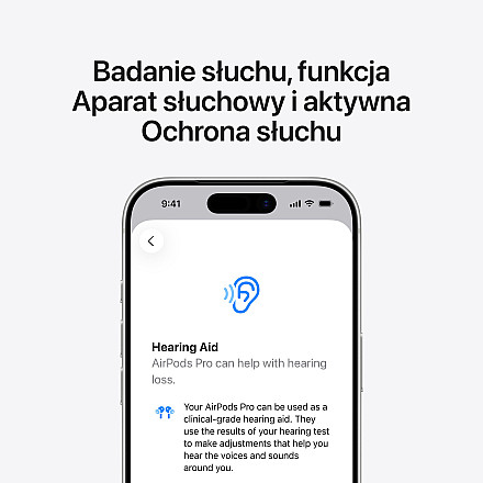 Słuchawki dokanałowe APPLE AirPods Pro 3 ANC Biały - 4