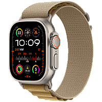 Apple Watch Ultra 2 GPS + Cellular 49mm Koperta Tytanowa Naturalny Pasek Alpine Beżowy - L