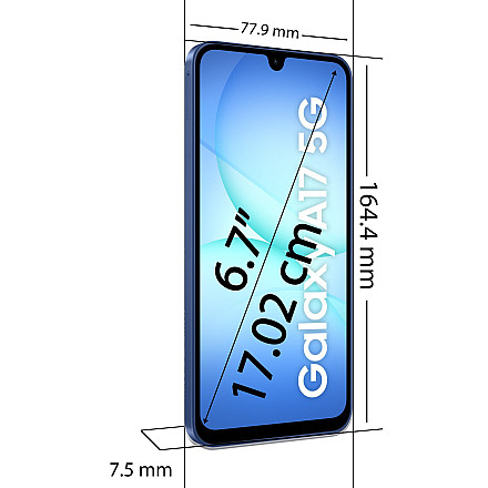 Smartfon SAMSUNG Galaxy A17 4 128GB 6.7" 90Hz 5G -Niebieski - 6