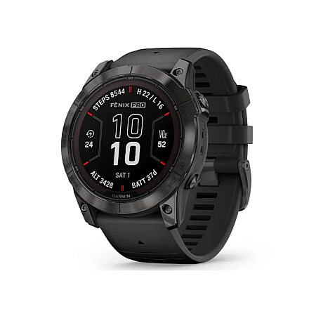 Zegarek Sportowy Smartwatch Garmin Fenix 7X Pro Sapphire Solar Czarny - 1