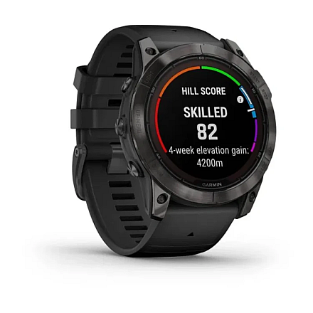 Zegarek Sportowy Smartwatch Garmin Fenix 7X Pro Sapphire Solar Czarny - 2