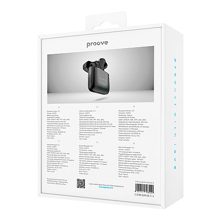 Słuchawki bezprzewodowe Proove Cold Sound GR8 TWS - 2