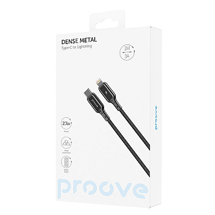 Kabel Proove Dense Metal Type-C to Lightning 27W (1m) - 5