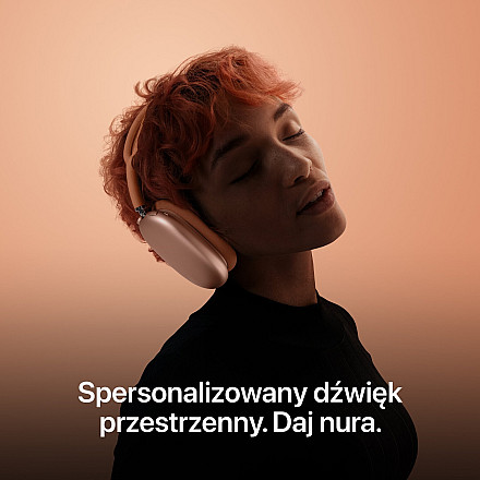 Słuchawki nauszne APPLE AirPods Max ANC Pomarańczowy - 6