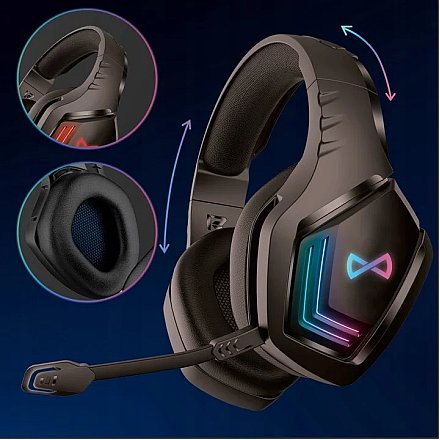 Słuchawki Bezprzewodowe Forever GHS-700 BT Nauszne z Mikrofonem Czarny - 2