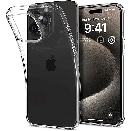 Etui Spigen Liquid Crystal do iPhone 15 Pro Max 6,7" crystal clear - 1