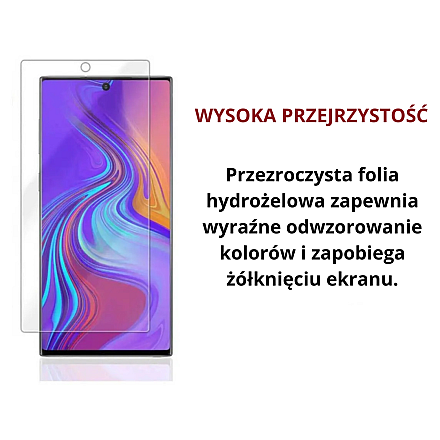 Folia hydrożelowa do wszystkich modeli smartfonów – Proove Basic Matte 0,16 mm - 3