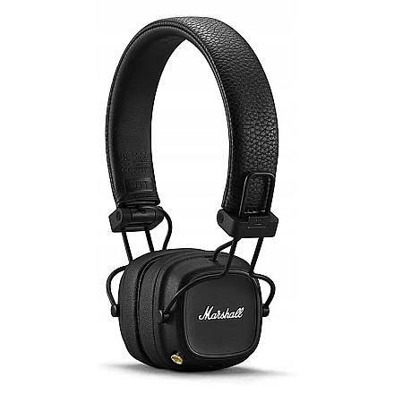 Słuchawki bezprzewodowe nauszne Marshall Major IV Czarne - Black - 1