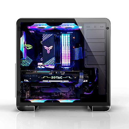 Obudowa JONSBO U4 PLUS Aluminium Black - 8