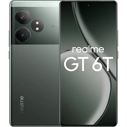 smartfon Realme GT 6T 8/256GB 5G 6.78" 120Hz Zielony - 1