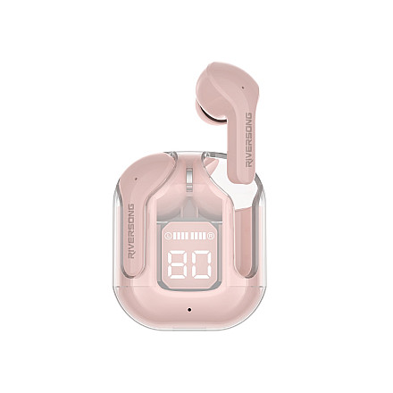 Słuchawki Douszne Bezprzewodowe Riversong Bluetooth AirFly M2 TWS EA233 Różowy - 1