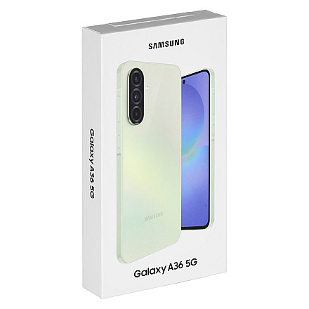 Smartfon SAMSUNG Galaxy A36 6/128GB 6,7" 120Hz 5G 50Mpix Zielony - Lime - 14