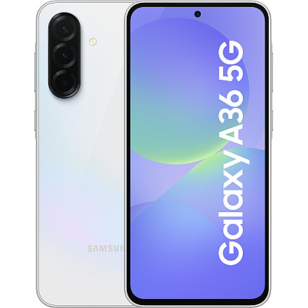 Smartfon SAMSUNG Galaxy A36 8/256GB 6,7" 120Hz 5G 50Mpix Biały - White - 1