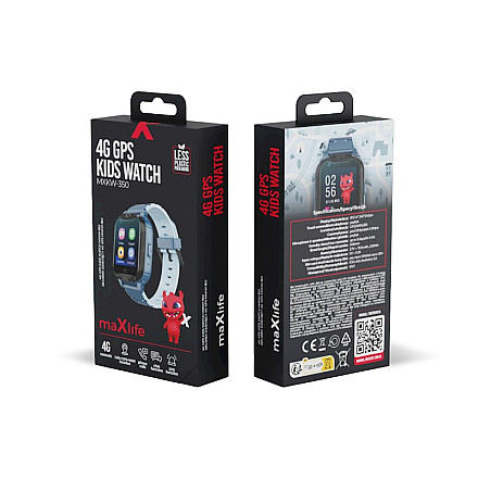 Smartwatch Maxlife 4G MXKW-350 GPS WiFi Niebieski - 12