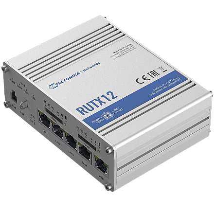 Маршрутизатор Dual LTE Cat 6 RUTX12 802.11ac 867 Мбіт/с - 1