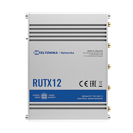 Маршрутизатор Dual LTE Cat 6 RUTX12 802.11ac 867 Мбіт/с - 3