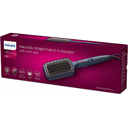 Philips | Prostownica do włosów | BHH885/00 | Gwarancja 24 miesiące | Ceramiczny system grzewczy | Funkcja jonizacji | Temperatura (maks.) 200 °C | Niebieski - 5
