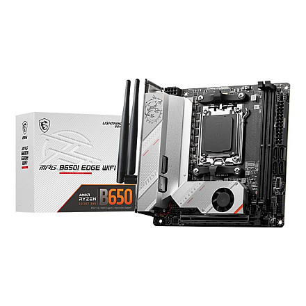 MSI MPG B650I EDGE WIFI Сімейство процесорів AMD Гніздо процесора AM5 - 5