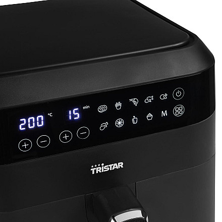 Tristar | Cyfrowy Airfryer XXL | FR-6999 | Moc 1700 W | Pojemność 6 L | Czarny - 2