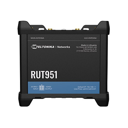 Промисловий комірний маршрутизатор RUT951 802.11n 10/100 Mbit/s - 1