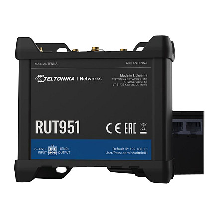 Промисловий комірний маршрутизатор RUT951 802.11n 10/100 Mbit/s - 2
