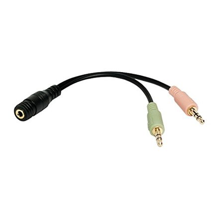 Logilink Адаптер audio Жіночий Mini-phone stereo 3,5 mm - 2
