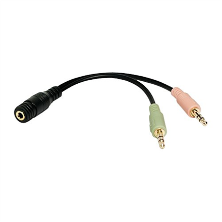 Logilink Адаптер audio Жіночий Mini-phone stereo 3,5 mm - 1