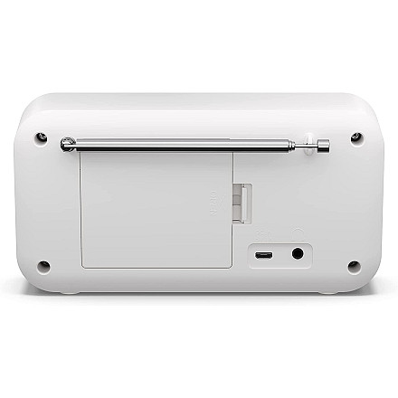 Портативне цифрове радіо Sharp DR-P420(WH) Tokyo, FM/DAB/DAB+, Bluetooth 5.0, живлення USB або батарея, снігу-біле - 3