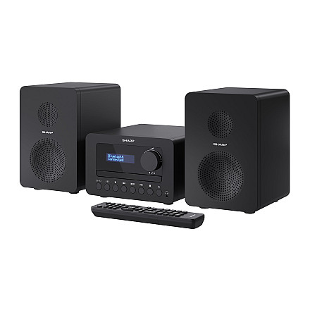 Sharp XL-B520D(BK) Tokyo Hi-Fi Micro System 2.0, FM/DAB/DAB+/USB, CD, Bluetooth 5.0, Aux-in, чорний - 11